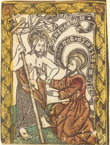 Christ Appearing to Saint Thomas, 1460/1480. Creator: Master of the Borders with the Four Fathers of the Church.