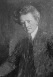 Portrait painting of Arnold Genthe, between 1896 and 1942. Creator: Arnold Genthe.
