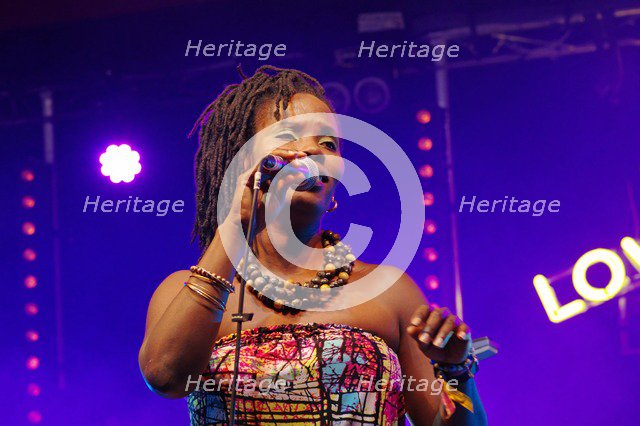 Adriana Lord, Love Supreme Jazz Festival, Glynde Place, East Sussex, 2015. Artist: Brian O'Connor.