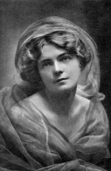 Gertrude Robins (1890-1962), American actress, 1908-1909.Artist: S Elwin Neame