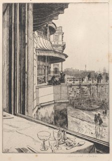 Trafalgar Tavern, Greenwich, 1878. Creator: James Tissot.