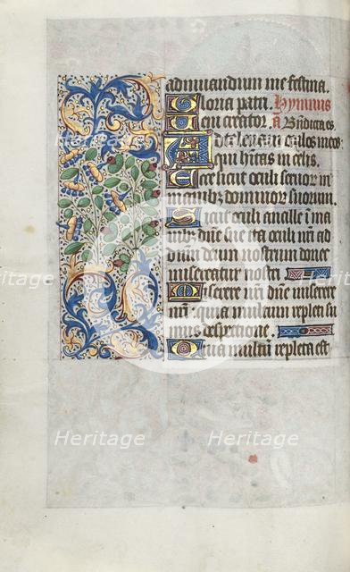 Book of Hours (Use of Rouen): fol. 64v, c. 1470. Creator: Master of the Geneva Latini (French, active Rouen, 1460-80).