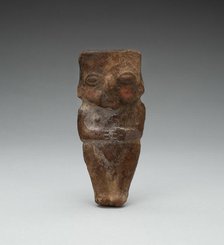 Mold-Made Female Figurine, c. A.D. 100/600. Creator: Unknown.