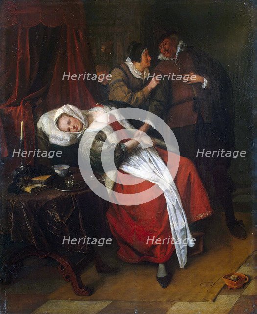 Doctor's Visit', c1660. Creator: Steen, Jan Havicksz (1626-1679).