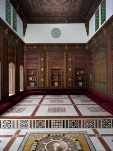 Damascus Room, Syria, dated A.H. 1119/A.D. 1707. Creator: Unknown.