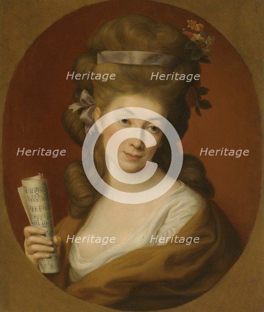 Portrait of Princess Izabela Elzbieta Potocka, née Lubomirska (1736-1816). Artist: Batoni, Pompeo Girolamo (1708-1787)