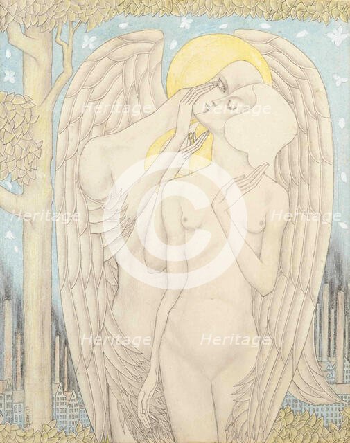 The marriage proposal (Het aanzoek), 1898. Creator: Toorop, Jan (1858-1928).