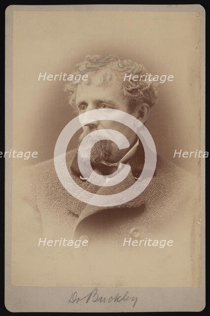 Portrait of Dr. Buckley, 1878. Creator: Samuel Montague Fassett.