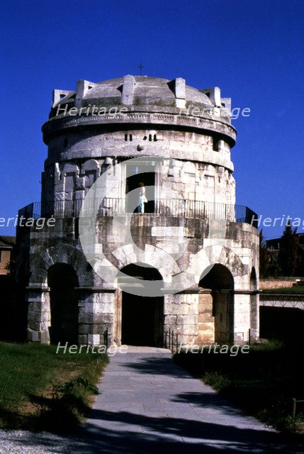 Mausoleum of Theodoricus in Ravena.