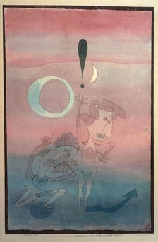 Hauptszene aus dem Ballet Der falsche Schwur (Main Scene from the Ballet The False Oath), 1922. Creator: Klee, Paul (1879-1940).