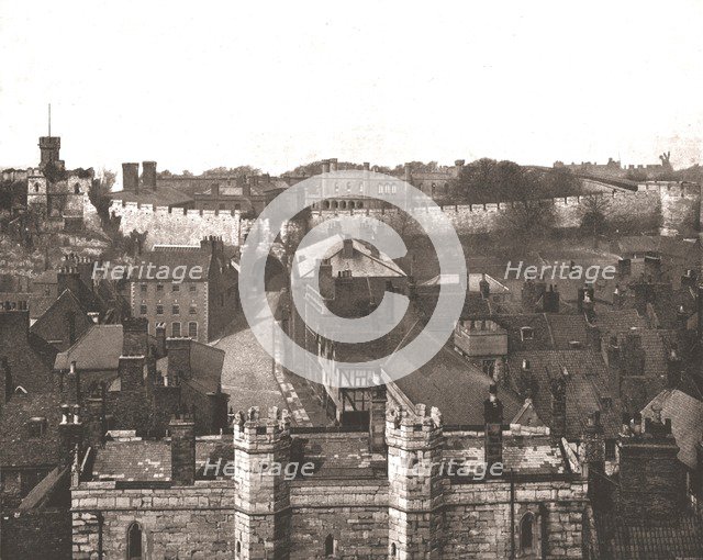 Lincoln Castle, Lincolnshire, 1894. Creator: Unknown.