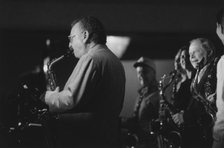 Jerry Dodgion, The March of Jazz, Clearwater Beach, Florida, 2000. Creator: Brian Foskett.