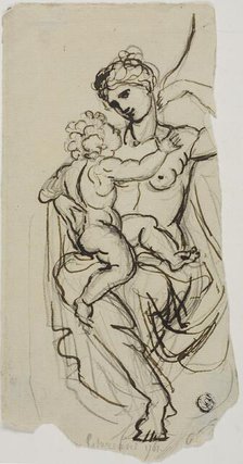 Venus and Cupid, n.d. Creator: Giovanni Battista Cipriani.