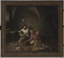 Bandits in Prison, 1877. Creator: Ignacy Jasinski.