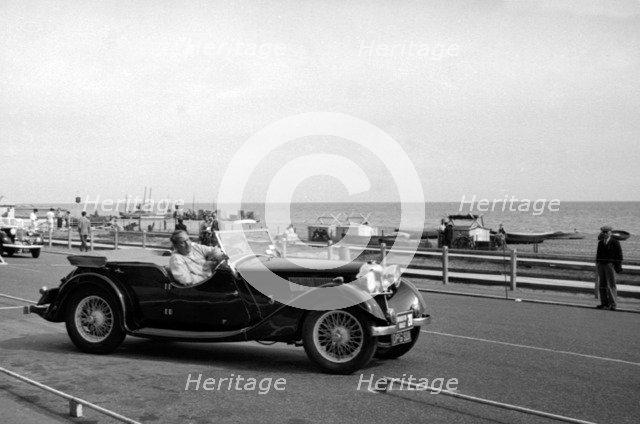 1937 Riley Lynx on the 1953 Brighton rally Artist: Unknown.