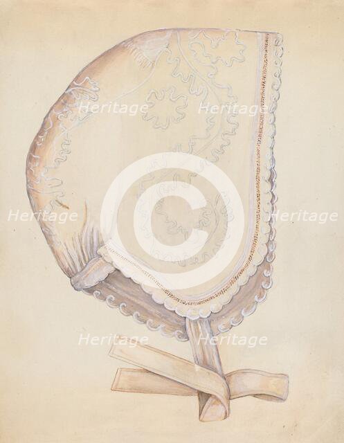 Lady's Cap, c. 1937. Creator: Edna C. Rex.