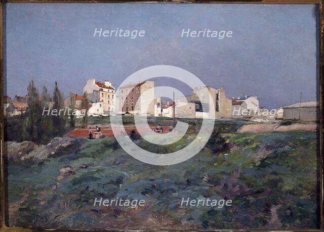 The Bievre valley, to the left of rue de Tolbiac, 13th arrondissement, 1898. Creator: Unknown.