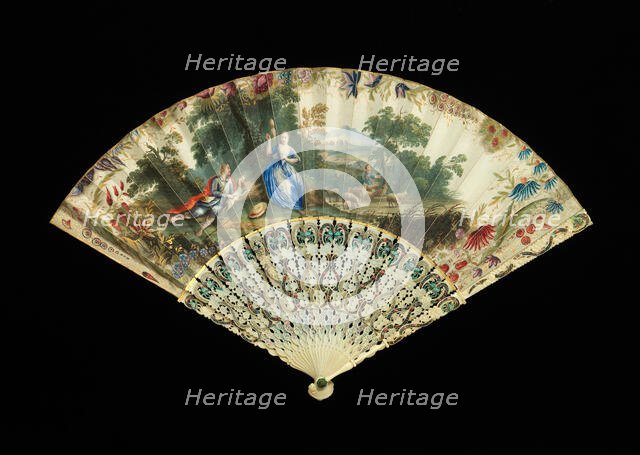 Fan, European, 1745-55. Creator: Unknown.