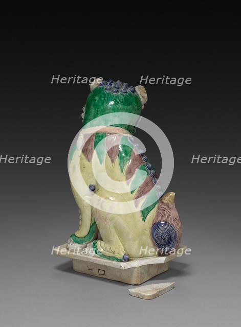 Dog or Qilin, 1662-1722. Creator: Unknown.