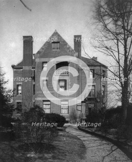 Lucius Tuckerman House, 1600 I St., N.W., between 1890 and 1950. Creator: Frances Benjamin Johnston.