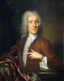 Self-Portrait, 1731. Creator: Platzer, Johann Georg (1704-1761).