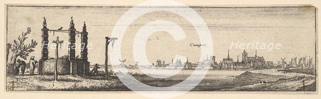 Kampen, 1642-44. Creator: Wenceslaus Hollar.