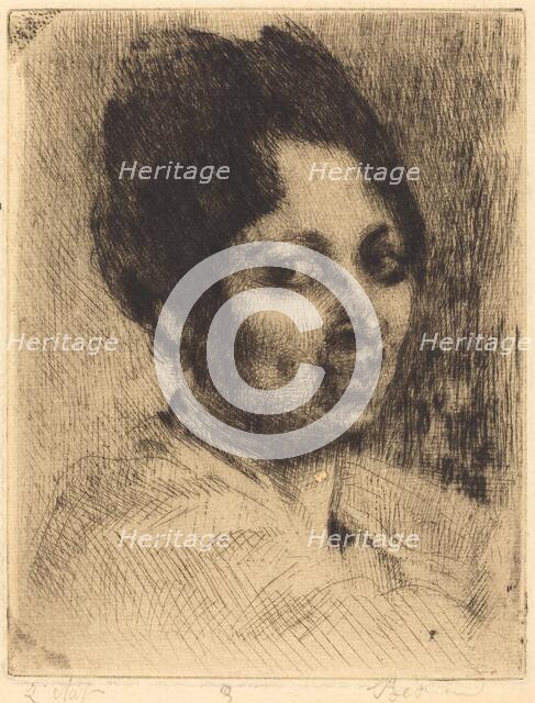 Peppina, 1919. Creator: Paul Albert Besnard.