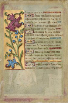 Decorated Text Page, 1498-1499. Creator: Unknown.