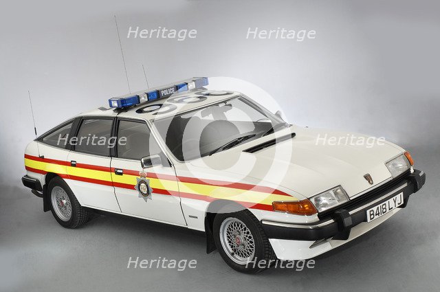 1984 Rover SD1 Police Car. Artist: Unknown.