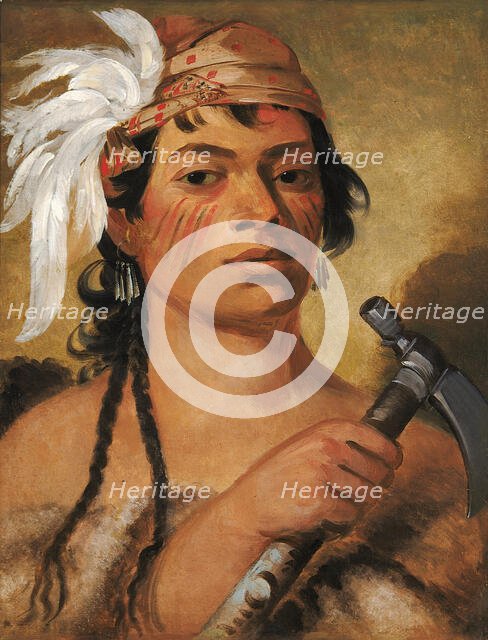 Good Hunter, a Warrior, 1831. Creator: George Catlin.