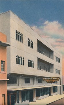 Ropuyana Building. Owner Roberto Puyana, Barranquilla', c1940s. Artist: Unknown.