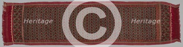 Silk Patolu Sari, 1800s. Creator: Unknown.