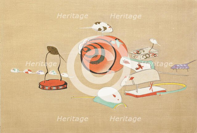 A Thousand Grasses (Chigusa) (image 6 of 33), 1900. Creator: Kamisaka Sekka.