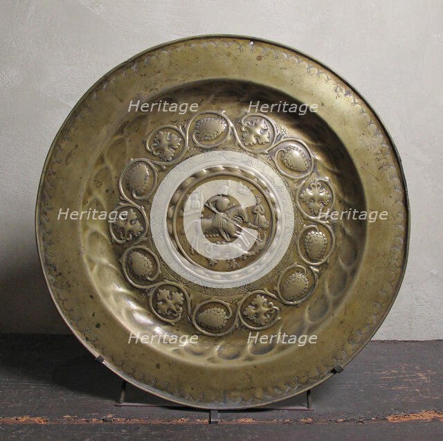 Charger, German, late 15th century. Creator: Unknown.