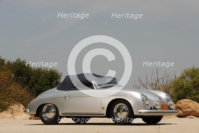 Porsche Speedster 356 1600 Super 1958. Artist: Simon Clay.