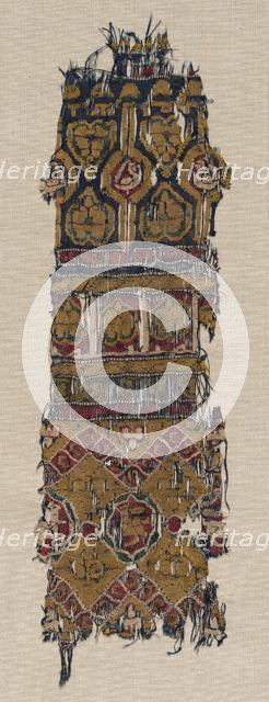 Fragment of a Tiraz-Style Textile, 1081 - 1101. Creator: Unknown.
