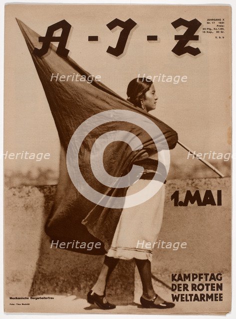 Woman with Flag, 1931.