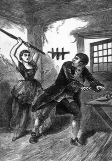 Minnie Grey and Sweeney Todd, c1880. Creator: Unknown.