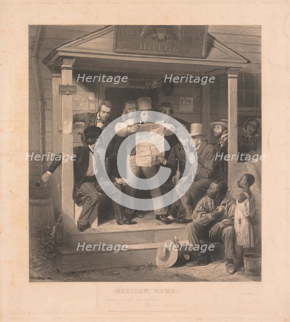 Mexican News. Creator: Alfred Jones (American, 1819-1900).