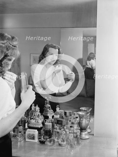 Portrait of Jo Stafford, ca. July 1946. Creator: William Paul Gottlieb.