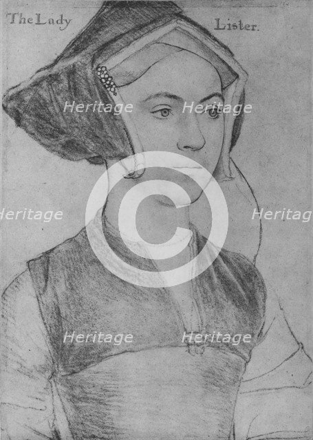 'Jane, Lady Lister', c1532-1543 (1945). Artist: Hans Holbein the Younger.