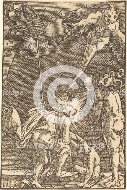 Christ Descending into Hell, c. 1513. Creator: Albrecht Altdorfer.