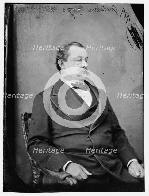 John Blair Hoge of West Virginia, between 1870 and 1880. Creator: Unknown.