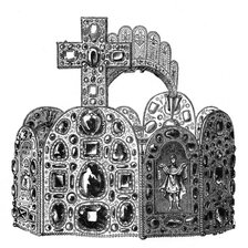 The diadem of Charlemagne, c8th century, (1870). Artist: Unknown