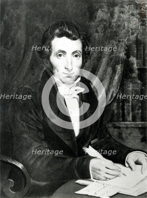 René Caillié, 19th century French explorer. Artist: Unknown