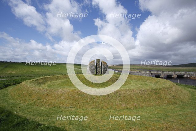 Memorial Cairn to the Grias and Coll Raiders, Isle of Lewis, Outer Hebrides, Scotland, 2009. 