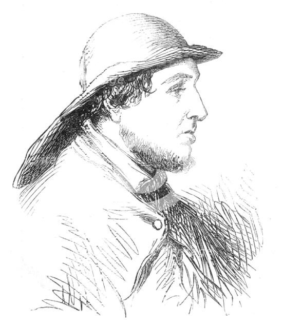 The Fatal Accident at New Hartley Colliery: Mr. David Wilkinson, Master Sinker, 1862. Creator: Unknown.