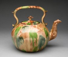 Punch Pot, Staffordshire, 1760/70. Creator: Staffordshire Potteries.