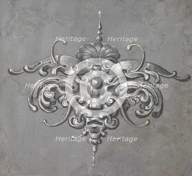 Ornament Design, 17th century. Creator: Anon.