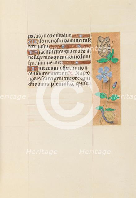 Hours of Queen Isabella the Catholic, Queen of Spain: Fol. 114r, c. 1500. Creator: Master of the First Prayerbook of Maximillian (Flemish, c. 1444-1519); Associates, and.